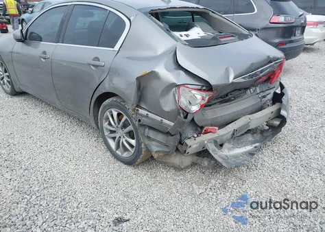 2007 Infiniti G35X из США, поврежденный, VIN JNKBV61F07M810522